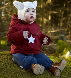 Vinterjakke - MatWang Fleece - Red Merlot|Mini A Ture New