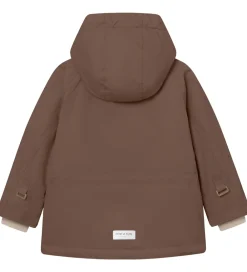 Vinterjakke - MatWally Fleece - Chestnut Brown|Mini A Ture