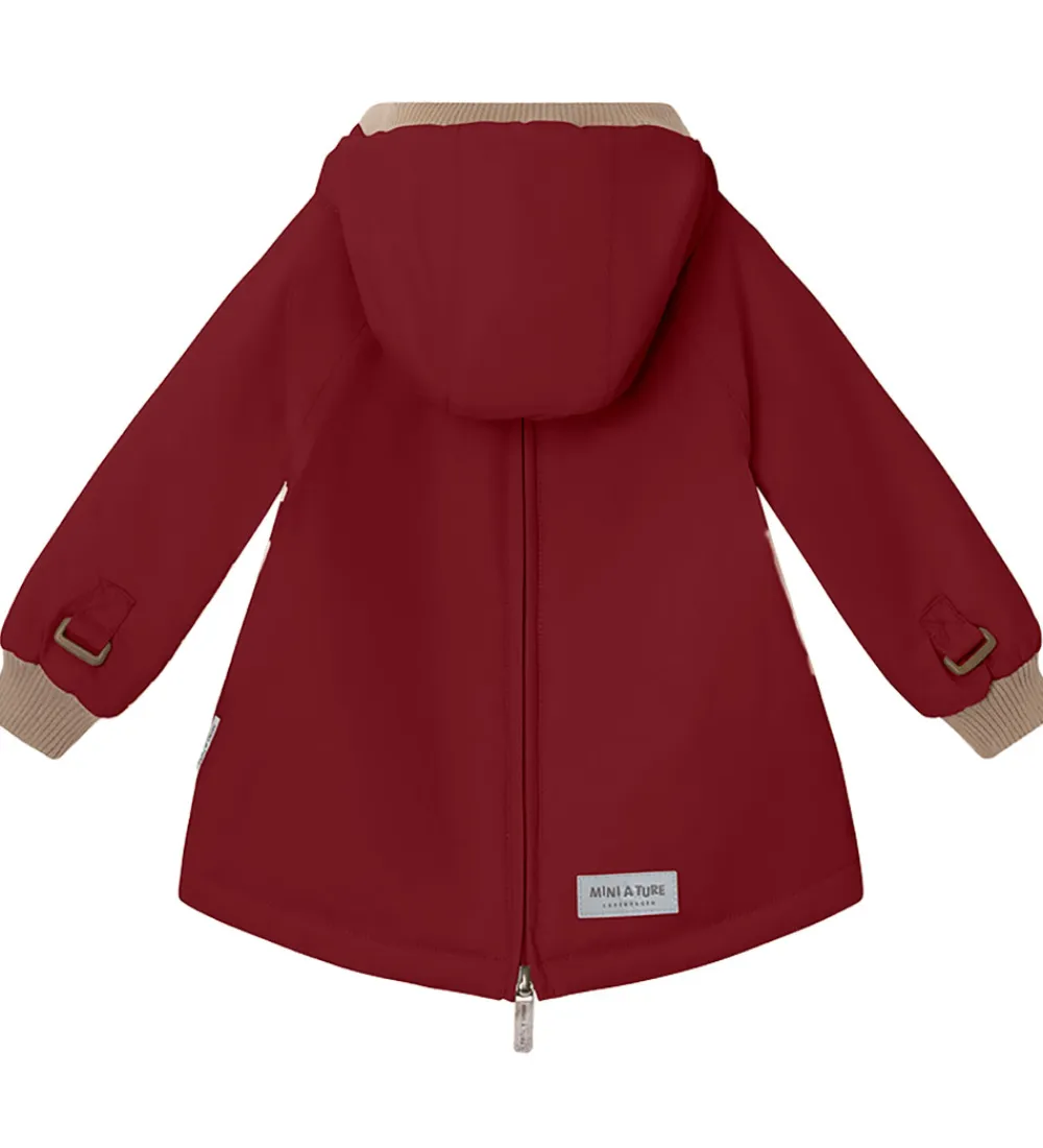 Vinterjakke - Babywen Fleece - Red Marlot|Mini A Ture