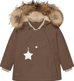 Vinterjakke - MatWang Fleece/Fur - Chestnut Brown|Mini A Ture Best