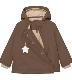 Vinterjakke - MatWang Fleece - Chestnut Brown|Mini A Ture Hot