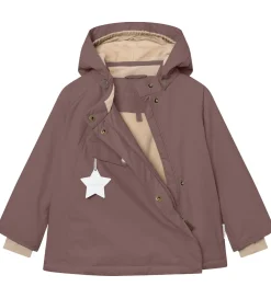 Vinterjakke - MatWang Fleece - Peppercorn plum|Mini A Ture Outlet
