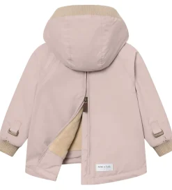 Vinterjakke - MatBaby Wen Fleece Anorak - Cloudy Ros|Mini A Ture Best