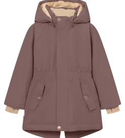 Vinterjakke - MatVikania Fleece - Peppercorn Plum|Mini A Ture Discount