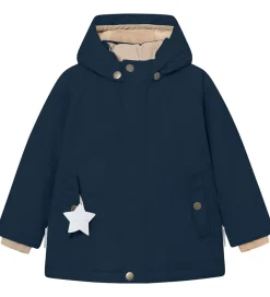 Vinterjakke - MatWally Fleece - Outer Space|Mini A Ture Outlet
