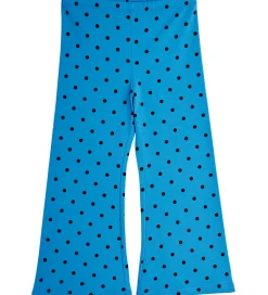 Bukser - Flared - Polka Dots - Blå|Mini Rodini Best