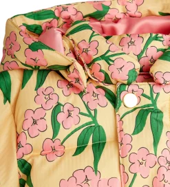 Dynejakke - Alpine Flowers - Gul|Mini Rodini Hot