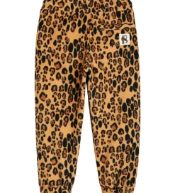 Fleecebukser - Leopard - Beige|Mini Rodini Online