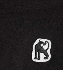 Fleecebukser - Sort m. Panter|Mini Rodini Best