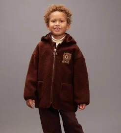 Fleecejakke - Bear - Brun|Mini Rodini Hot