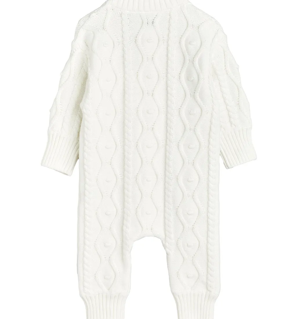Heldragt - Strik - Off White m. Panda|Mini Rodini Online