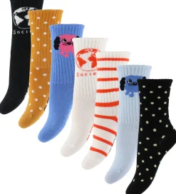 Strømper - 7-pak - Doggie - Multi|Mini Rodini Discount