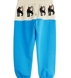Sweatpants - Panther - Blå|Mini Rodini Sale