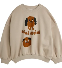 Sweatshirt - Doggies - Beige|Mini Rodini Hot