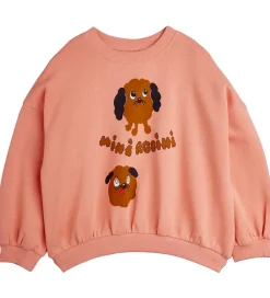 Sweatshirt - Doggies - Pink|Mini Rodini