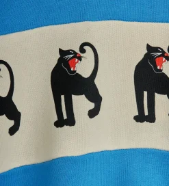 Sweatshirt - Panther - Blå|Mini Rodini Clearance