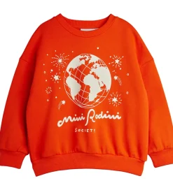 Sweatshirt - Society - Rød|Mini Rodini Best