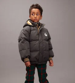 Vinterjakke - Ritzratz Patch Puffer - Sort|Mini Rodini Online