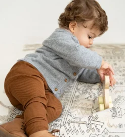 Cardigan - Inka - Uld- Gråmeleret|Minimalisma Sale