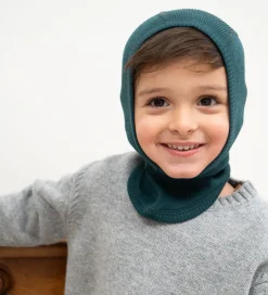 Elefanthue - 1-lags - Rib - Uld - Alephant - Ocean|Minimalisma