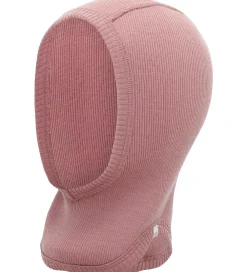 Elefanthue - 1-lags - Rib - Uld - Alephant - Rose|Minimalisma Best