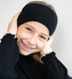 Pandebånd - Asterix - Uld - Sort|Minimalisma Outlet