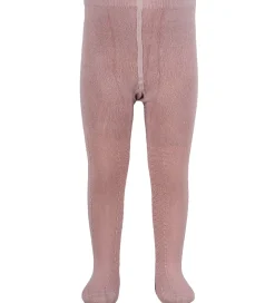 Strømpebukser - Bambus - Rose Melange|MiniPop Clearance