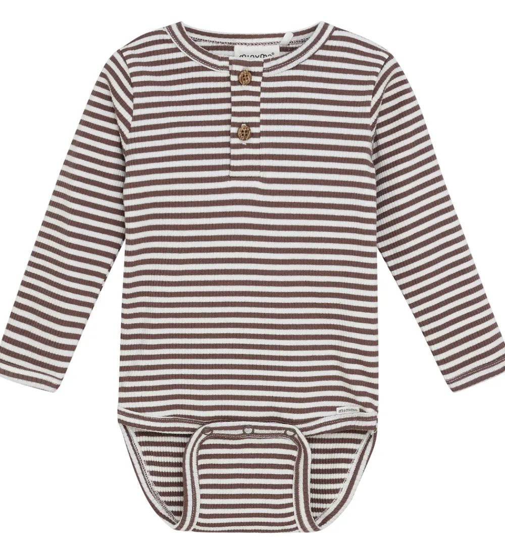 Body l/æ - Rib - Chocolate Chip|Minymo