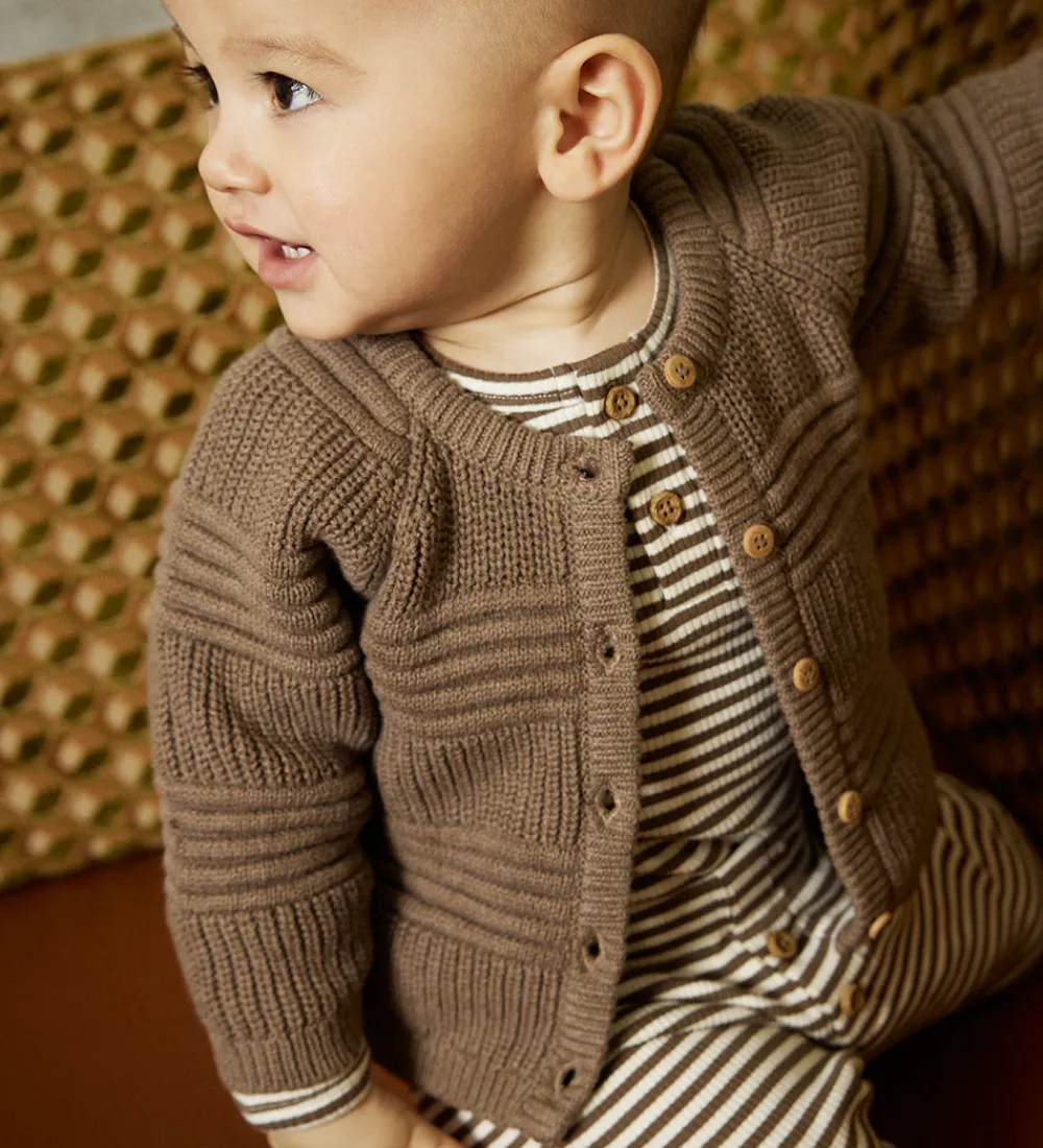 Body l/æ - Rib - Chocolate Chip|Minymo