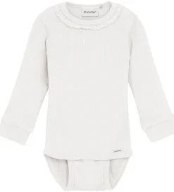 Body l/æ - Rib - Modal/Bomuld - Eggnog|Minymo Discount