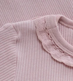 Body l/æ - Rib - Modal/Bomuld - Shadow Gray|Minymo New