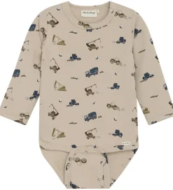 Body l/æ - Sweat - Oxford Tan m. Arbejdsbiler|Minymo Best