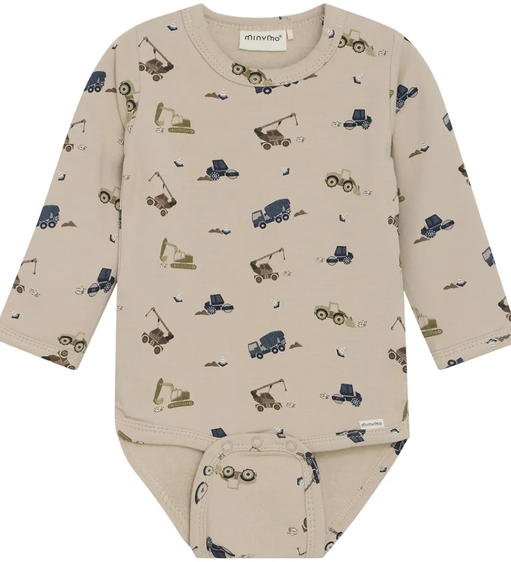 Body l/æ - Sweat - Oxford Tan m. Arbejdsbiler|Minymo Best