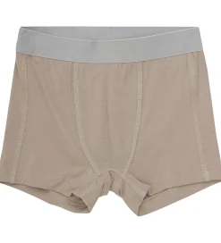 Boxershorts - 2-pak - Viskose - Simply Taupe|Minymo Hot