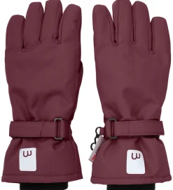 Hansker m. Fleece - Catawba Grape|Minymo New