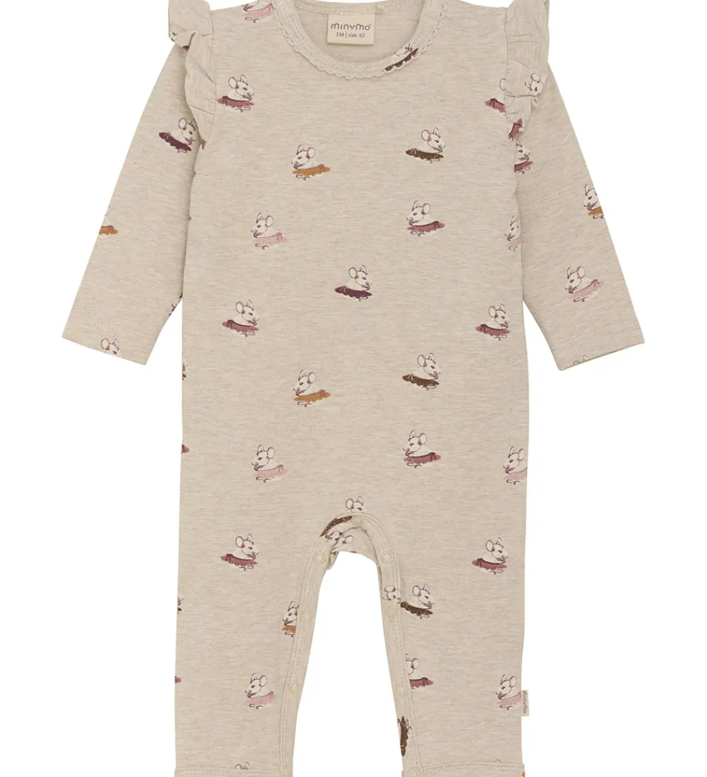 Heldragt - Beige Melange|Minymo Online