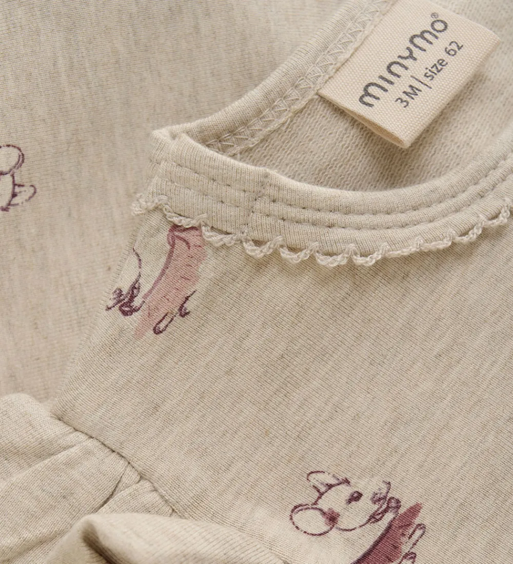 Heldragt - Beige Melange|Minymo Online