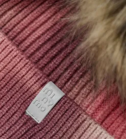 Hue - Strik/Rib - Withered Rose m. Kvast|Minymo Clearance