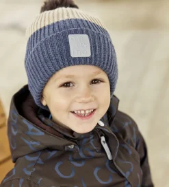 Hue m. Fleece - Uld/Akryl - Parisian Night m. Kvast|Minymo Hot