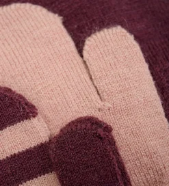 Luffer - 3-pak - Uld - Strik - Catawba Grape|Minymo New