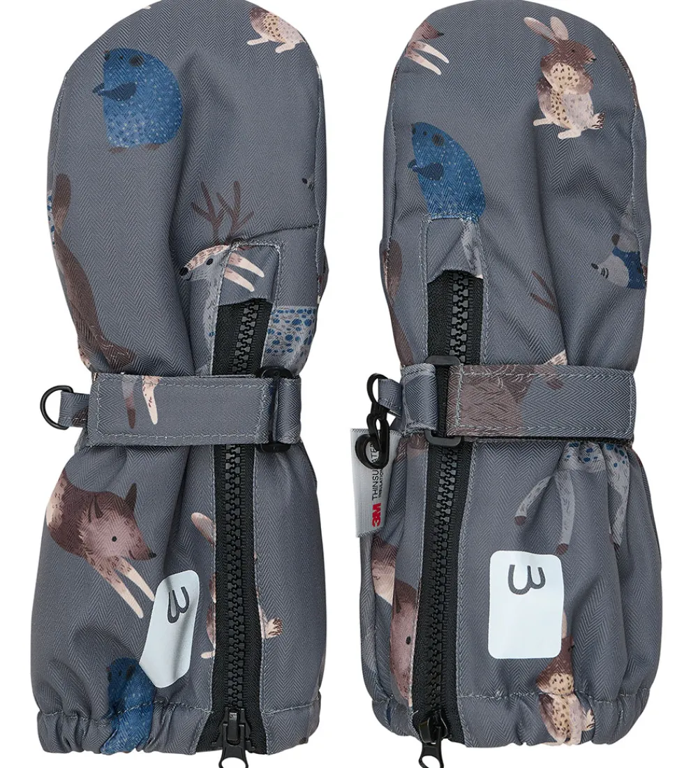 Lufferm. Fleece - Dark Gull Grey|Minymo Sale