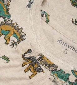 Nattøj - Beige Melange - 2-Delt|Minymo Hot