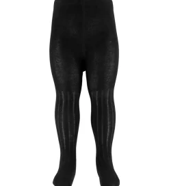 Strømpebukser - 2-pak - Rib - Noos - Black|Minymo New