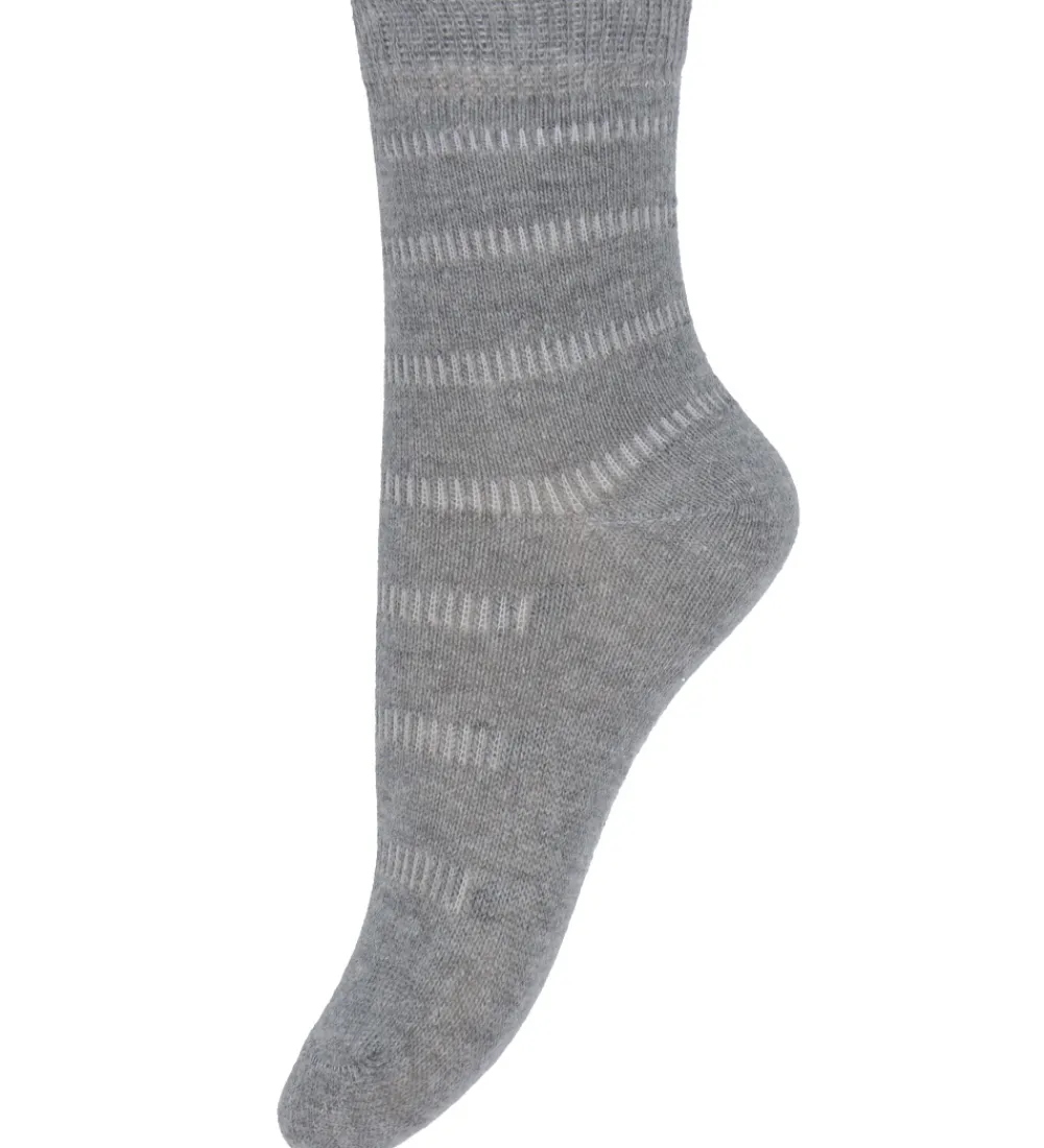 Strømper - 5-pak - Blue Nights m. Striber|Minymo Outlet