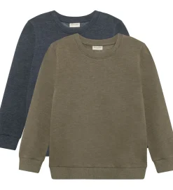 Sweatshirts - 2-pak - Vetiver|Minymo