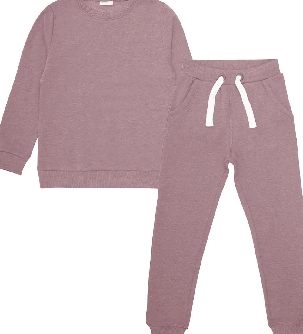 Sweatsæt - Elderberry|Minymo