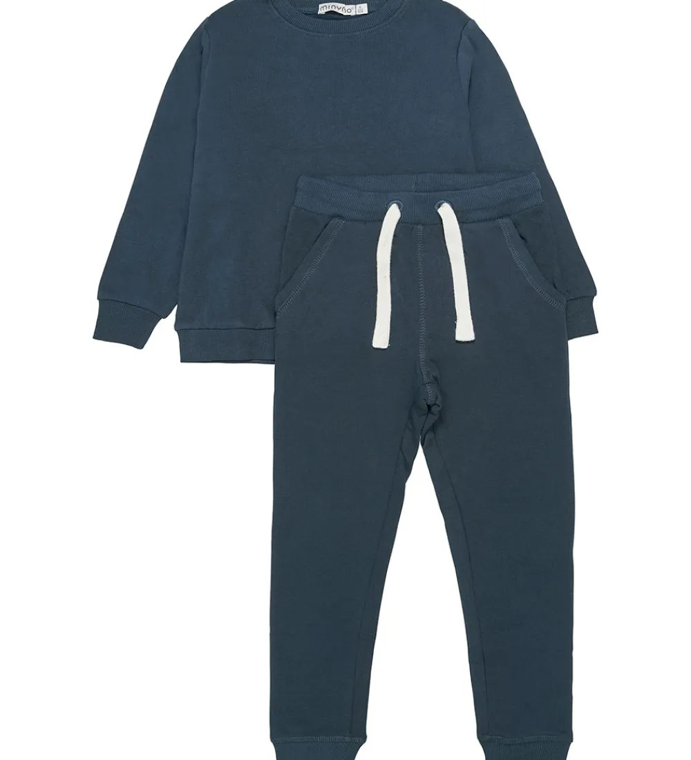 Sweatsæt - Ombre Blue|Minymo Clearance