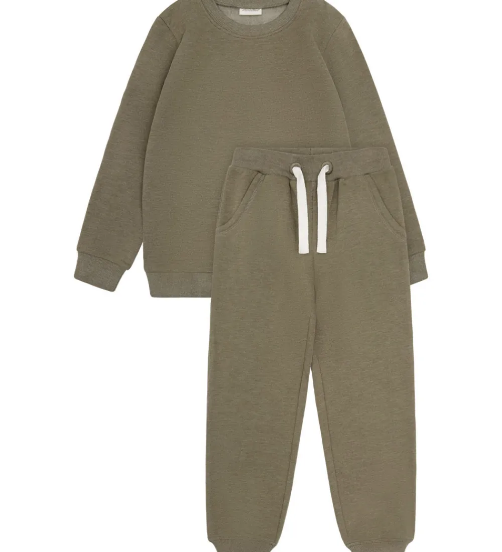 Sweatsæt - Vetiver|Minymo Discount