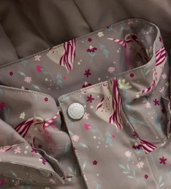 Vinterjakke - AOP - Roasted Cashew|Minymo Clearance