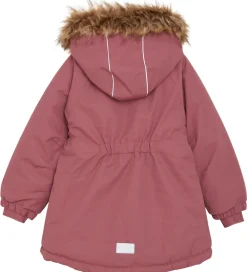 Vinterjakke - Withered Rose m. Flæser|Minymo Outlet